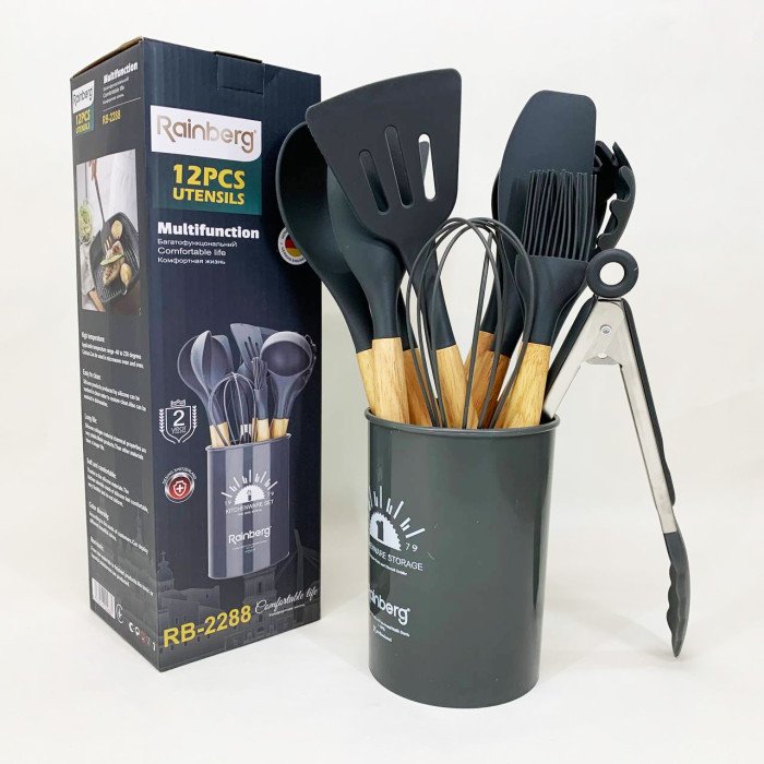 Набір кухонних приладів Rainberg RB-2288 Gray