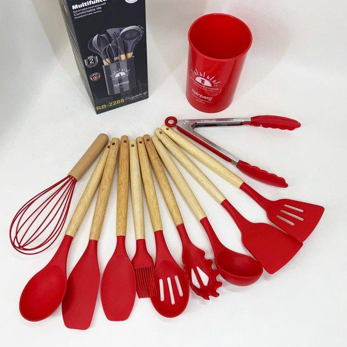 Набір кухонних приладів Rainberg RB-2288 Red