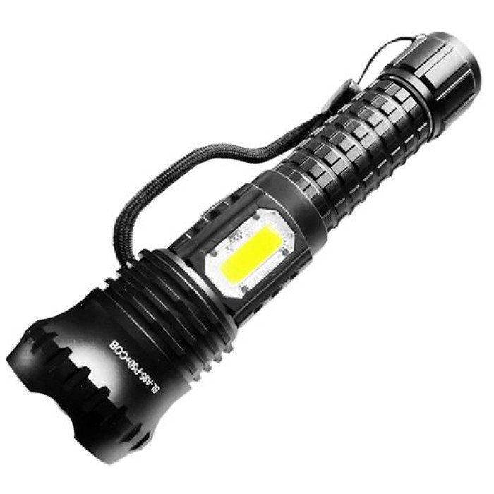 Тактичний ліхтар Police BL-A95-P50+COB (2 режими), надпотужний ліхтарик, Ліхтарик світлодіодний для туриста