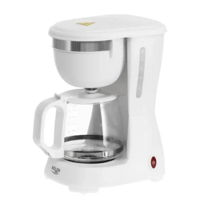 Кавоварка крапельна Adler AD 4381 біла 600 Вт 0,6 л