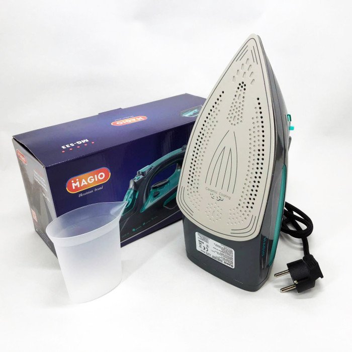 Праска Magio MG-533, Ефективна парова праска для одягу, Парова праска для домашнього використання