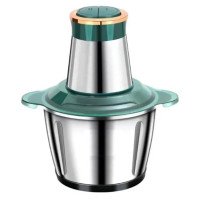 Подрібнювач для кухні, подрібнювач чопер кухонний, блендер з металічною чашею 2л