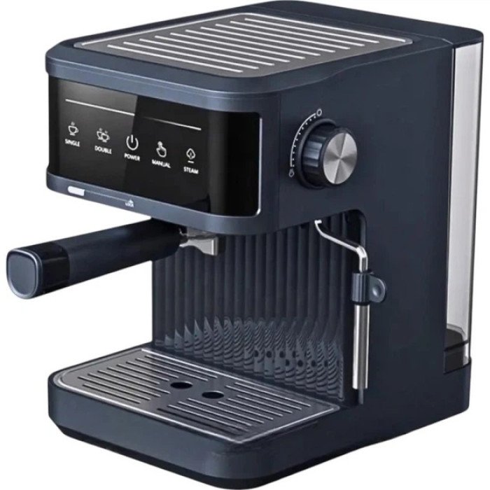 Кавоварка рожева Crownberg CB-1571 1200Вт кухонна кавоварка з резервуаром 1.8л і сенсорним дисплеєм