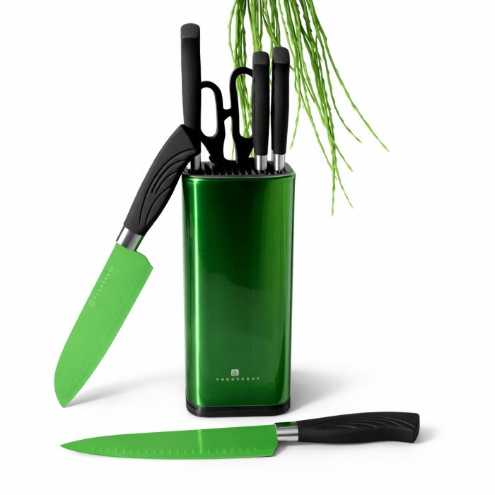 Набір ножів Edenberg EB-11027 7 предметів Green