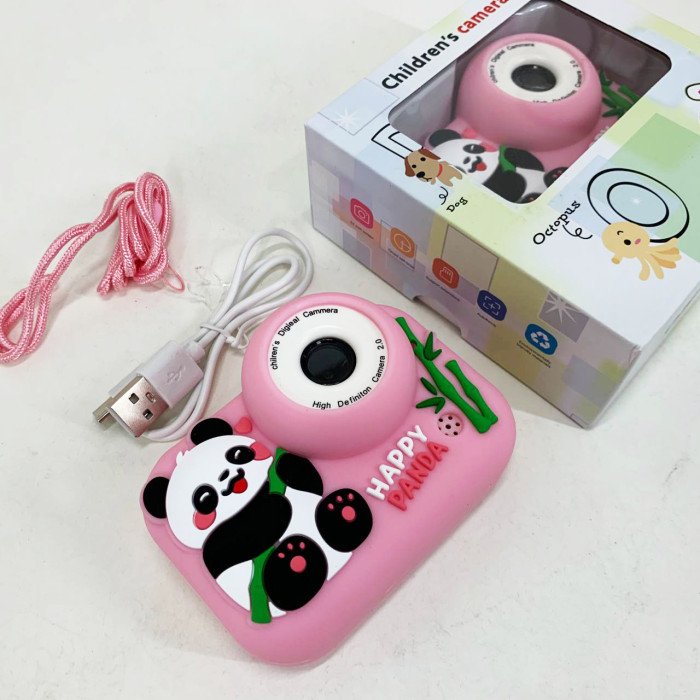 Дитячий фотоапарат Панда Pink