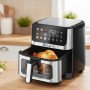 Аерофритюрка Domotec Air Fryer MS-3224 сенсорне управління 12л 4500Вт