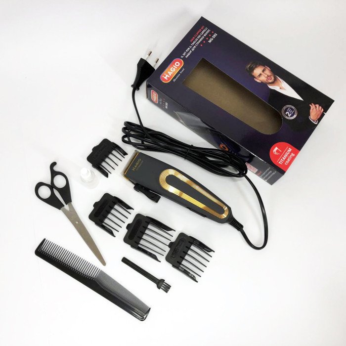 Машинка для стрижки волосся MAGIO MG-593, Професійна електробритва для стрижки волосся домашня