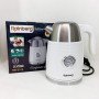 Чайник електричний з датчиком температури Rainberg RB-2314 2200Вт 1.7л White