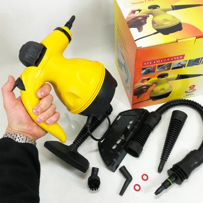 Пароочисник з функцією відпарювача Steam Cleaner Pro 1000 Вт 6 насадок