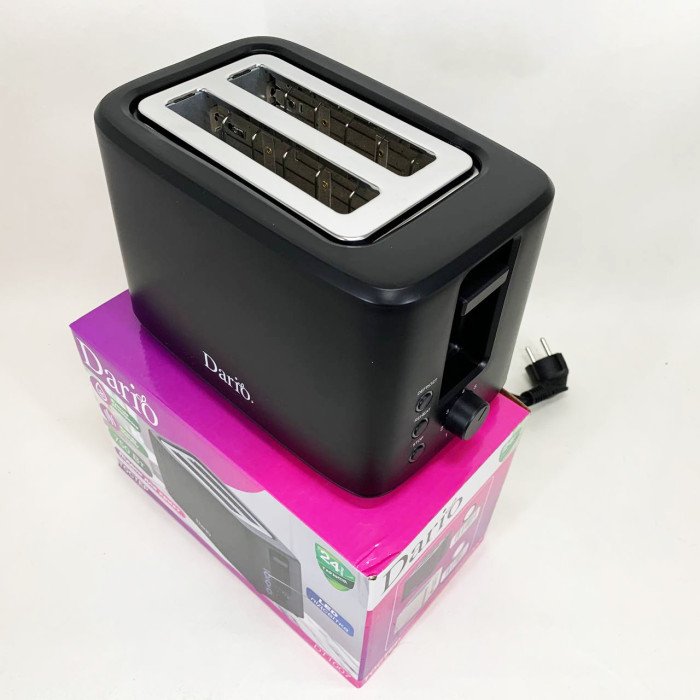 Тостер DARIO DT1007. Колір: чорний