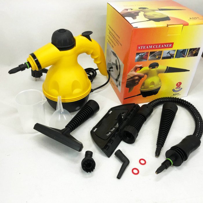 Пароочисник з функцією відпарювача Steam Cleaner Pro 1000 Вт 6 насадок