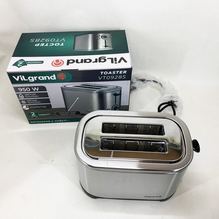 Тостер ViLgrand VT0928S