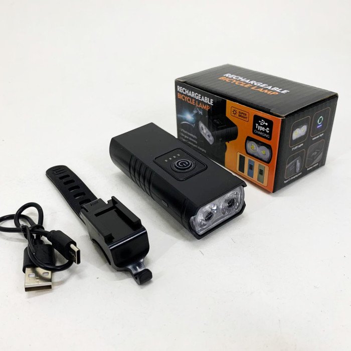 Велоліхтар F0-60-2T6, водонепроникний