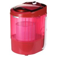 Пральна машина напівавтомат Vilgrand V135-2550. Колір: червоний