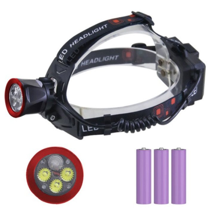 Ліхтар налобний CT021 3+1