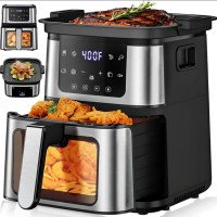 Аерогриль Domotec MS-3225 3800Вт 7л багатофункціональний з регулюванням температури