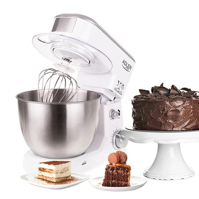 Міксер планетарний універсальний кухонний комбайн Adler AD 4216 1000Вт