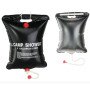 Походный туристический душ 20л 50°C CAMP SHOWER 41x60 см, кемпинговый душ с шнуром и крюком для подверса