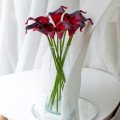 Калла на ніжці штучна В-21 см Упаковка 10 шт. Колір: червоний