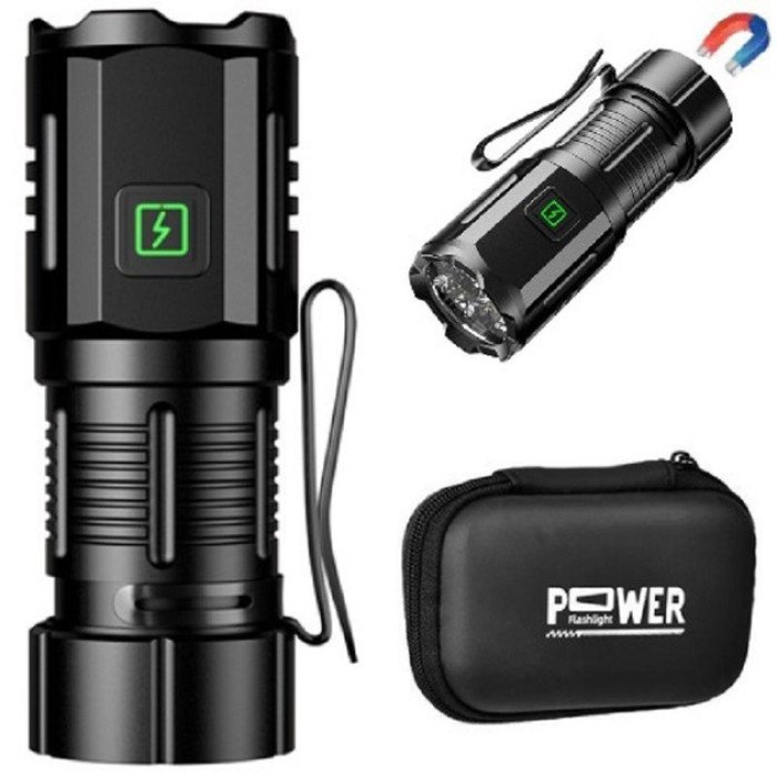 Ліхтар ручний F30-3XPG LED із ЗУ Type-C