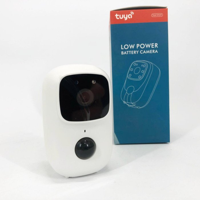 Камера відеоспостереження Smart wifi додаток Tuya працює від 2x18650