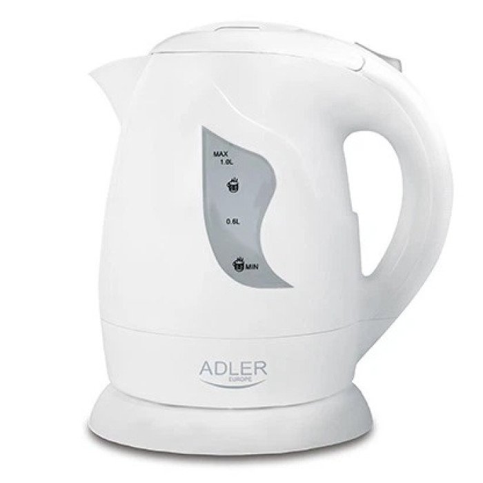 Електрочайник Adler AD 08 1.0л White