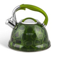 Чайник зі свистком Edenberg EB-1910 з турбо індукційним дном 3л Green