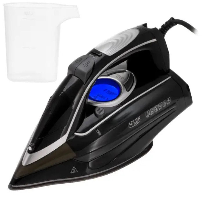 Парова праска Adler AD 5054 з водяним насосом 3000Вт