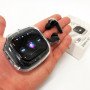 Бездротові вакуумні навушники TWS з дисплеєм LED, вологозахист IPx4 Bluetooth 5.4 з кейсом. Колір: чорний