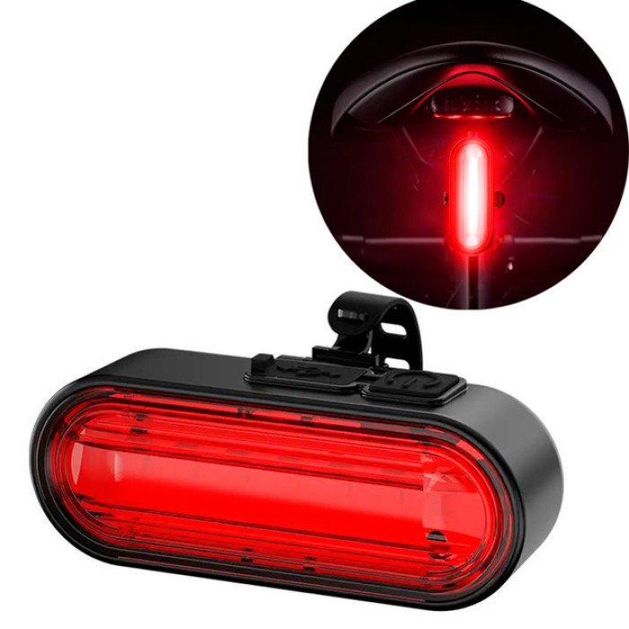 Велосипедний ліхтар задній габаритний AH20-7SMD