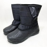 Чоботи чоловічі утеплені чорні 44р 29см Осіннє утеплене взуття