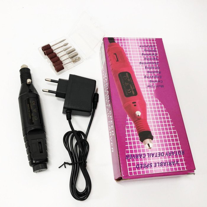 Ручний фрезер для нігтів SmartUs CBM-033 для манікюру та педикюру в домашніх умовах. Колір: чорний