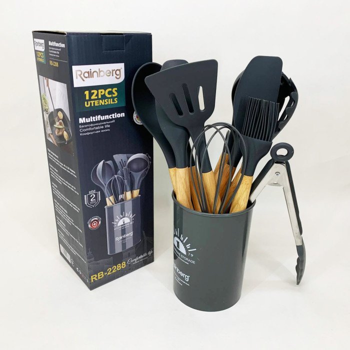 Набір кухонних приладів Rainberg RB-2288 Gray