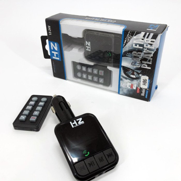 Трансмітер/модулятор H86BT, FM модулятор з bluetooth, FM трансмітер в машину, Якісний фм модулятор