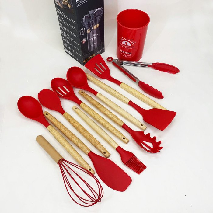 Набір кухонних приладів Rainberg RB-2288 Red