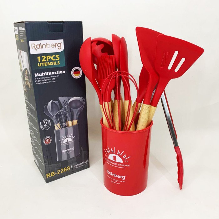 Набір кухонних приладів Rainberg RB-2288 Red