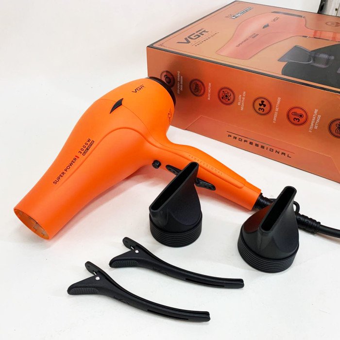 Фен VGR V-406 ORANGE 3000Вт