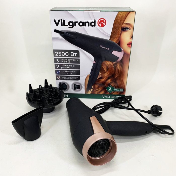 Фен Vilgrand VHD 2610TI