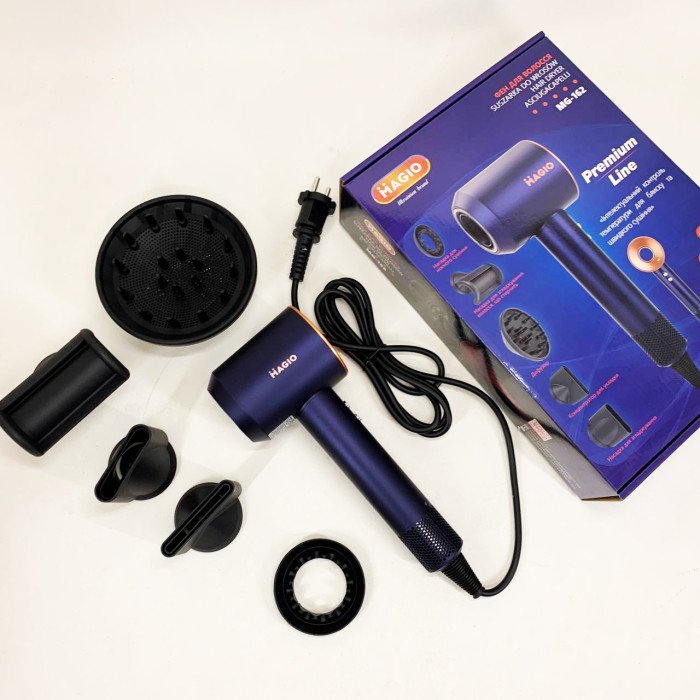 Фен для волосся MAGIO MG-162 5 насадок 1500 Вт