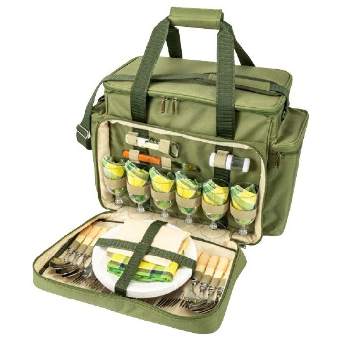 Набір для пікніка Кемпінг Grand Picnic на 6 осіб HB6-520