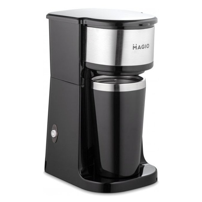 Набір дизайнерської лінійки Magio: Кавомолка MAGIO MG-205 + Крапельна кавоварка Magio MG-449