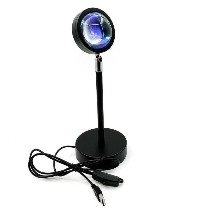 Лампа Атмосферна Проекційний Світильник ЗАМОВЛЕННЯ Atmosphere Sunset Lamp ефект веселки, Лампа ефект сонця