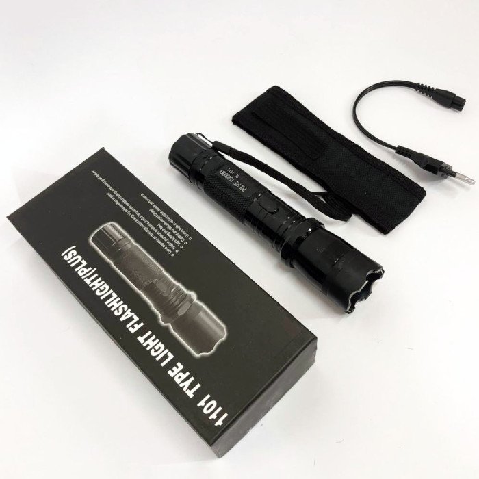 Світлодіодний ліхтарик з відлякувачем Police BL-1101 ЗУ 220В + чохол, ліхтар ручний тактичний