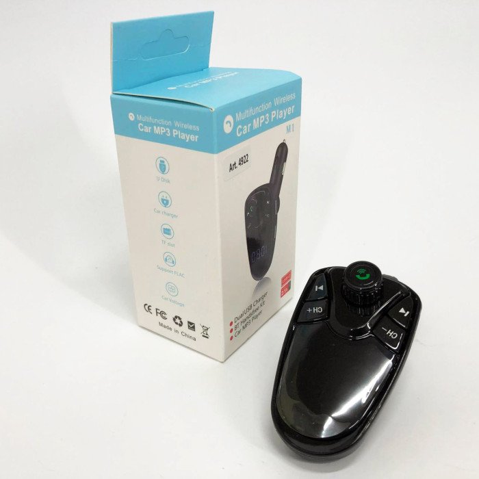 Трансмітер M1, Трансмітер для музики в машину передавач для музики в машину, Якісний фм модулятор