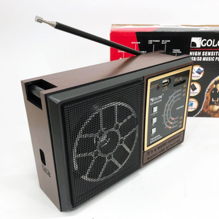 Радіоприймач Акумуляторний GOLON RX-9922UAR, Всехвильовий радіоприймач професійний