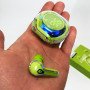 Бездротові навушники TWS T8 PRO з прозорим кейсом Вакуумний LED дисплей Bluetooth 5.3. Колір: зелений