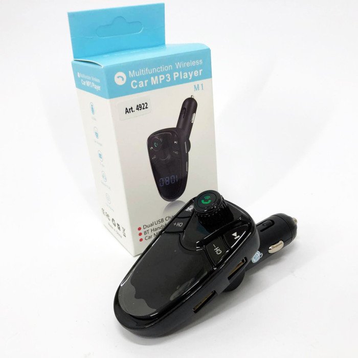 Трансмітер M1, Трансмітер для музики в машину передавач для музики в машину, Якісний фм модулятор