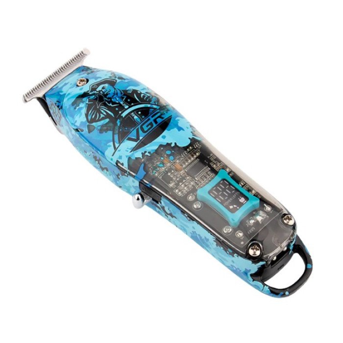 Тример для волосся та бороди професійний VGR V-923 акумуляторний з LED-індикатором