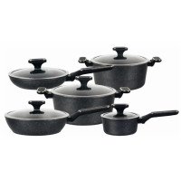 Набір кухонного посуду Edenberg EB-12917 з мармуровим антипригарним покриттям 10 предметів