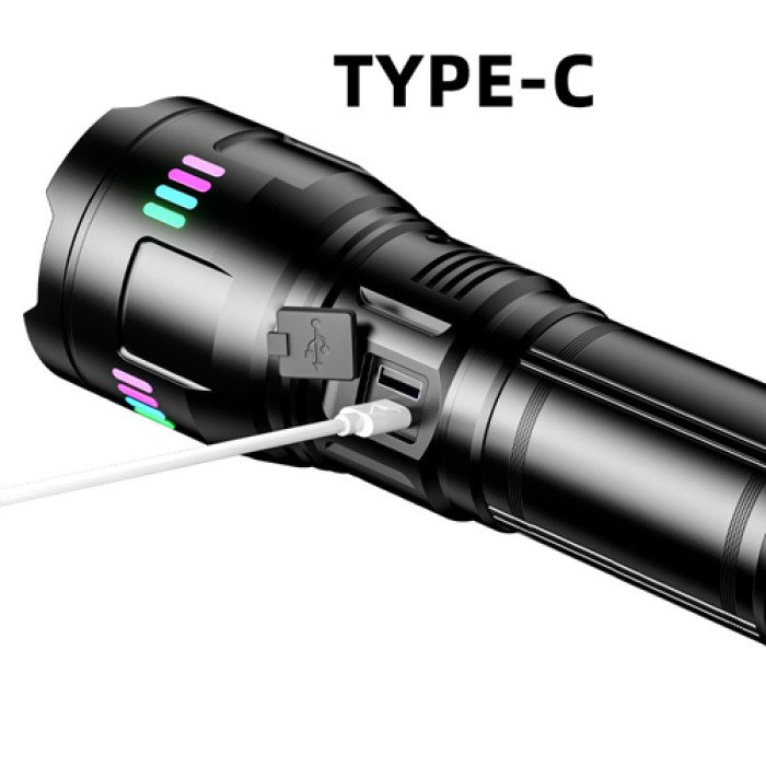 Ліхтар NIGHT VISION FLUORESCENCE G01-PM50-TG, Потужний кишеньковий ліхтарик, Сильний ліхтарик
